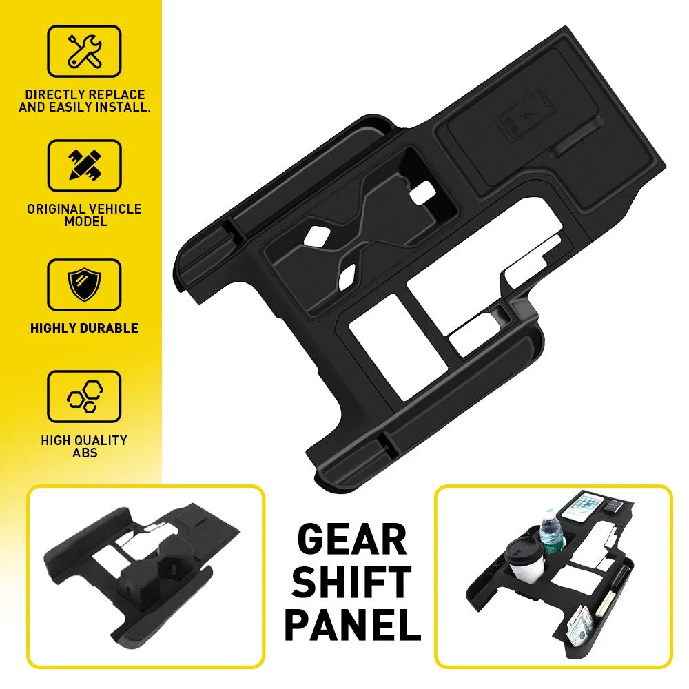 Soft Silicone Rubber Gear Shift Panel Trim For Toyota Prado LC250 2024 2025 RHD