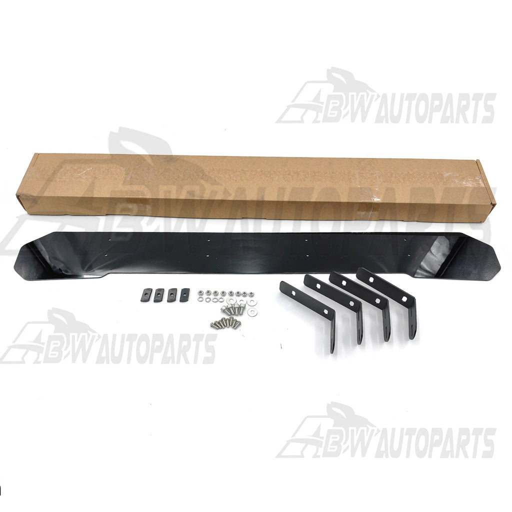 Car Roof Rack Wind Deflector Fairing Air Aerodynamic Kits Black