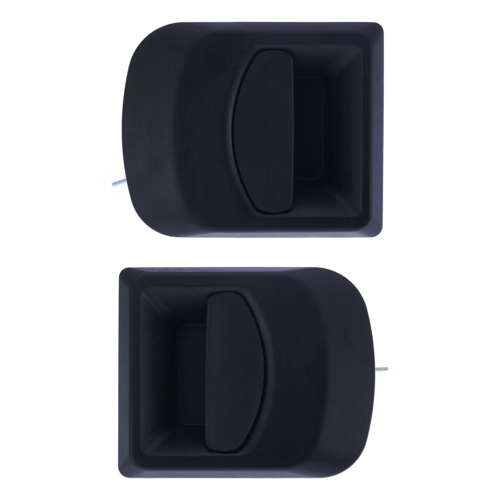 Door Handle Outer for Iveco Daily Van 00-06 Set of 2 Black FRONT LEFT+RIGHT