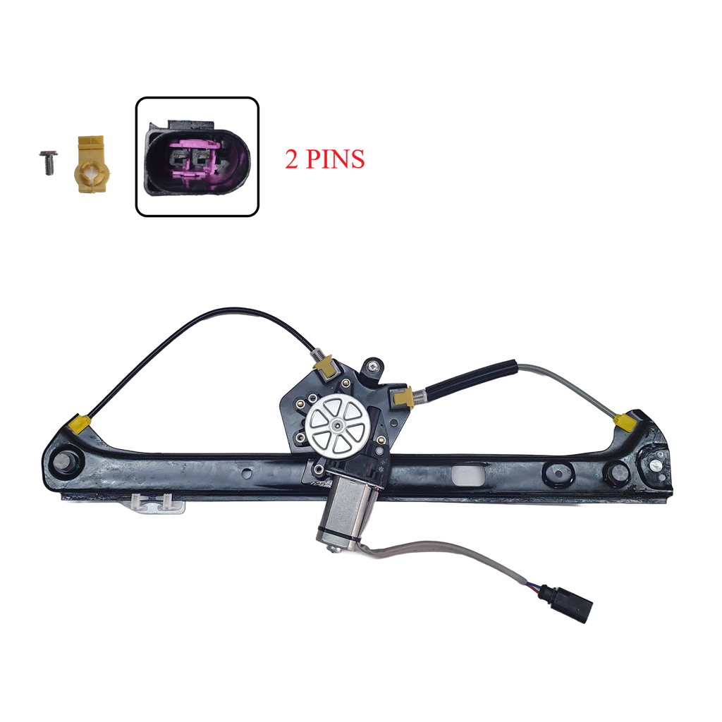 Rear Left Window Regulator With Motor 2 Pins for BMW X5 E53 2000-2007