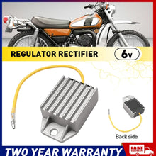 Load image into Gallery viewer, For DT125 DT250 DT400 XT250 Rectifier Regulator [6V] 1 Wire Voltage ATV Buggy