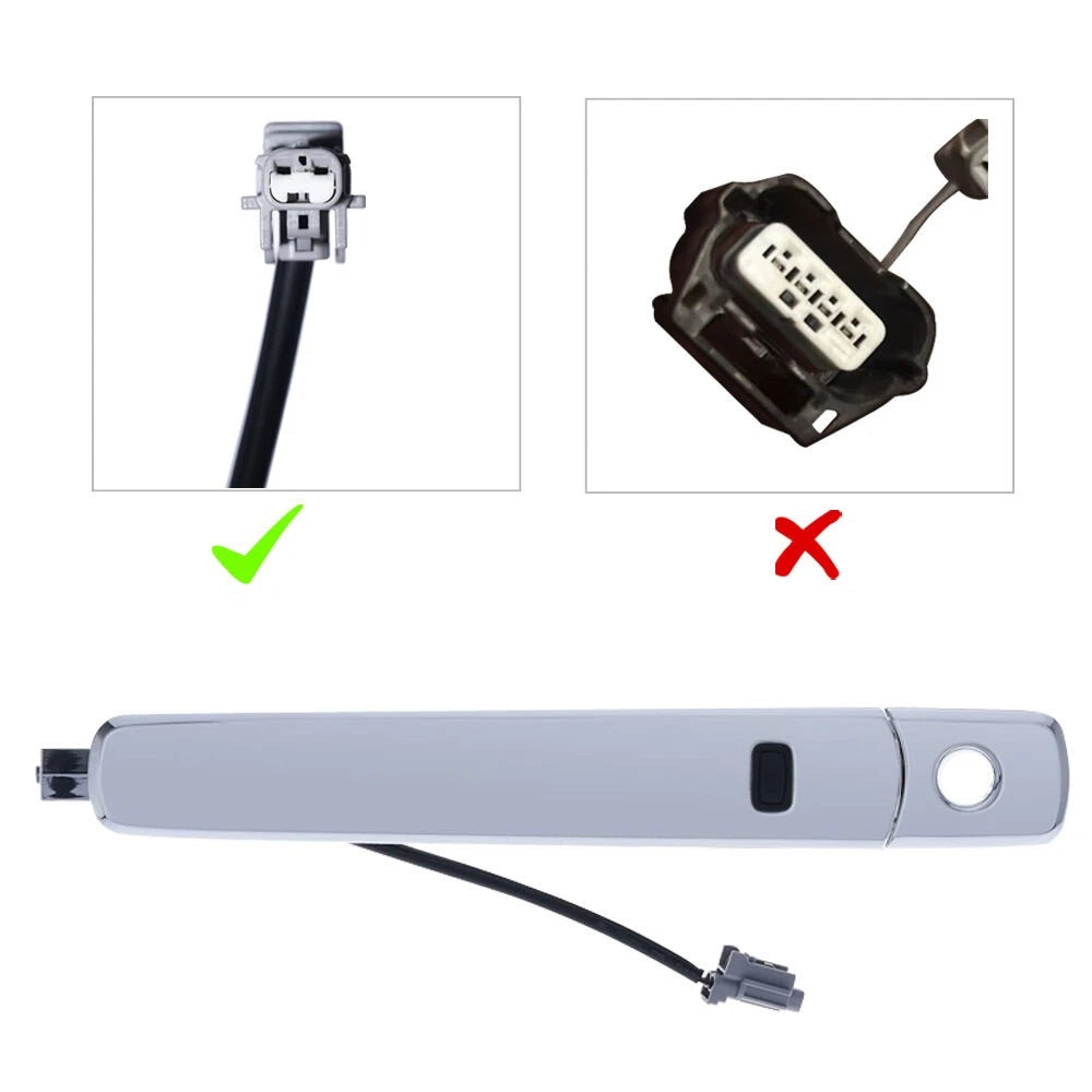 Front Right Chrome Outer Door Handle W/Smart Entry for Nissan Xtrail T31 07-14