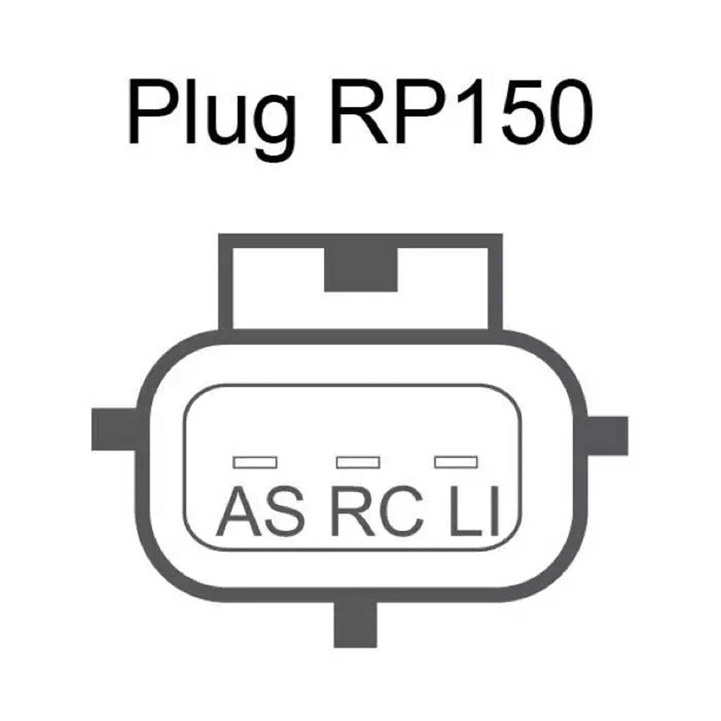 3PIN Alternator 130A Fit Ford Falcon BF FG FGX 2005-2016 Territory SY 4.0L 6cyl