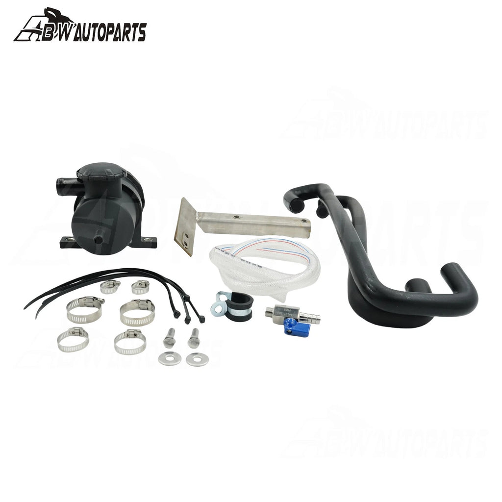 Oil Catch Can Kit for Toyota Landcruiser 200VDJ 4.5L 2008-on Passenger Side