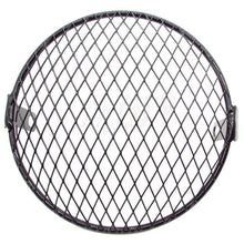 Load image into Gallery viewer, 6.5in Headlight Mesh Grill Guard Motorcycle Headlamp Light Metal Cover Protecter