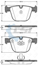 Load image into Gallery viewer, Front and Rear Brake Pads + Sensor for BMW X5M X6M E70 E71 395mm Front Discs