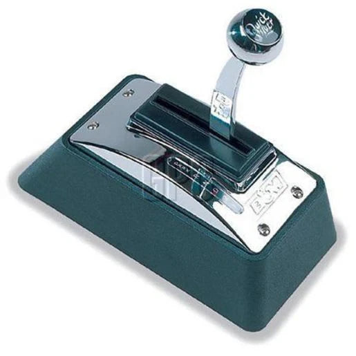 B&M Ratchet Shifter Automatic Black/Chrome W/Quicksilver Label Universal 3 & ...