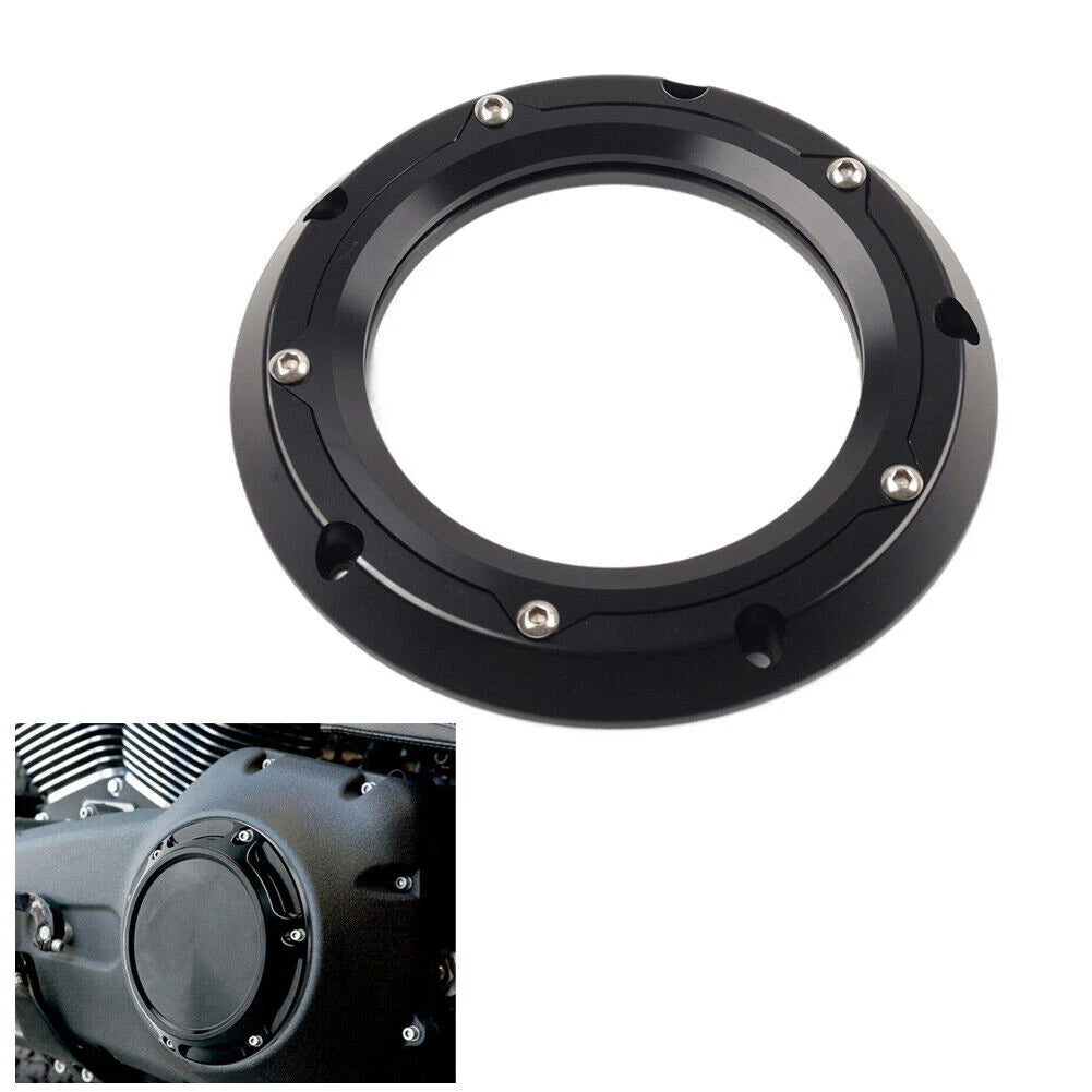 Engine Clear Derby Cover For Harley Touring Trike 2016+ FLHTCUL FLHTKL 2015+ ST