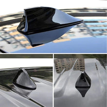 Load image into Gallery viewer, Carbon Fiber Shark Fin Roof Antenna AUTO Car Aerial Radio FM/AM Signal Universal