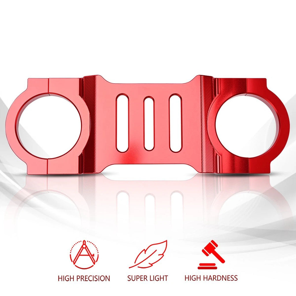 CNC Fork Brace Fork Stabilizer For Honda XR650L XR 650L 1993-2023 Anldized Red S