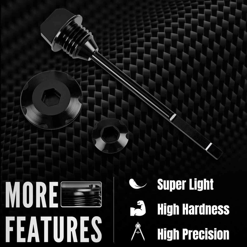 CNC Aluminum Billet Dress Up Kit for Honda CRF110 2013-Present Black Anodized ST