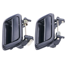 Load image into Gallery viewer, 4pc Front Rear Left &amp; Right Outer Door Black For Toyota Landcruiser J80 1990-98