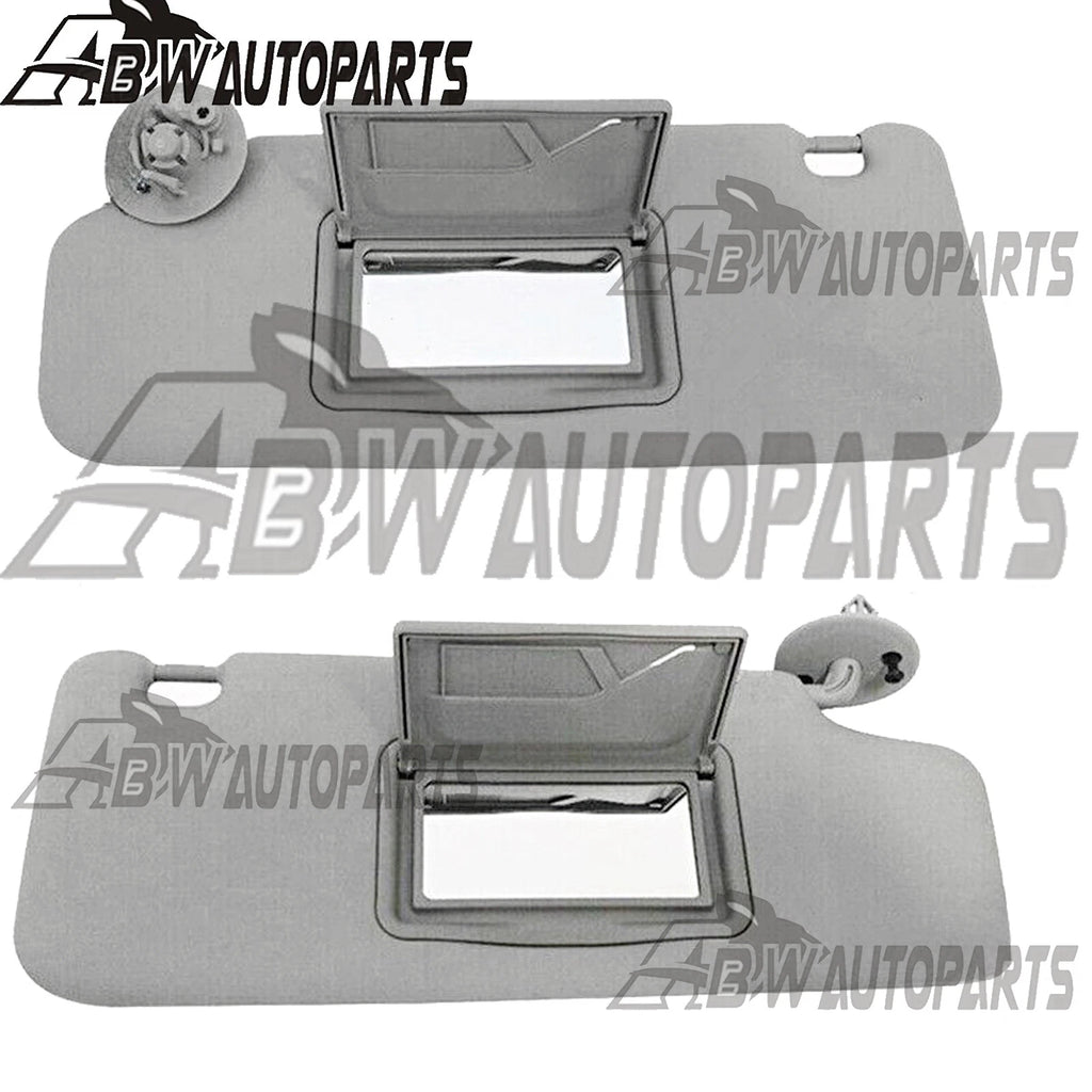AU Sunvisor Sun Visor For Holden Barina TM 2011-18 Driver & Passenger Side Pair