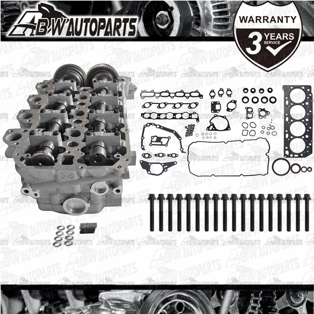 Fully Assembled Cylinder Head Gasket Kit Bolts Set Fits Mitsubishi 4D56 Triton
