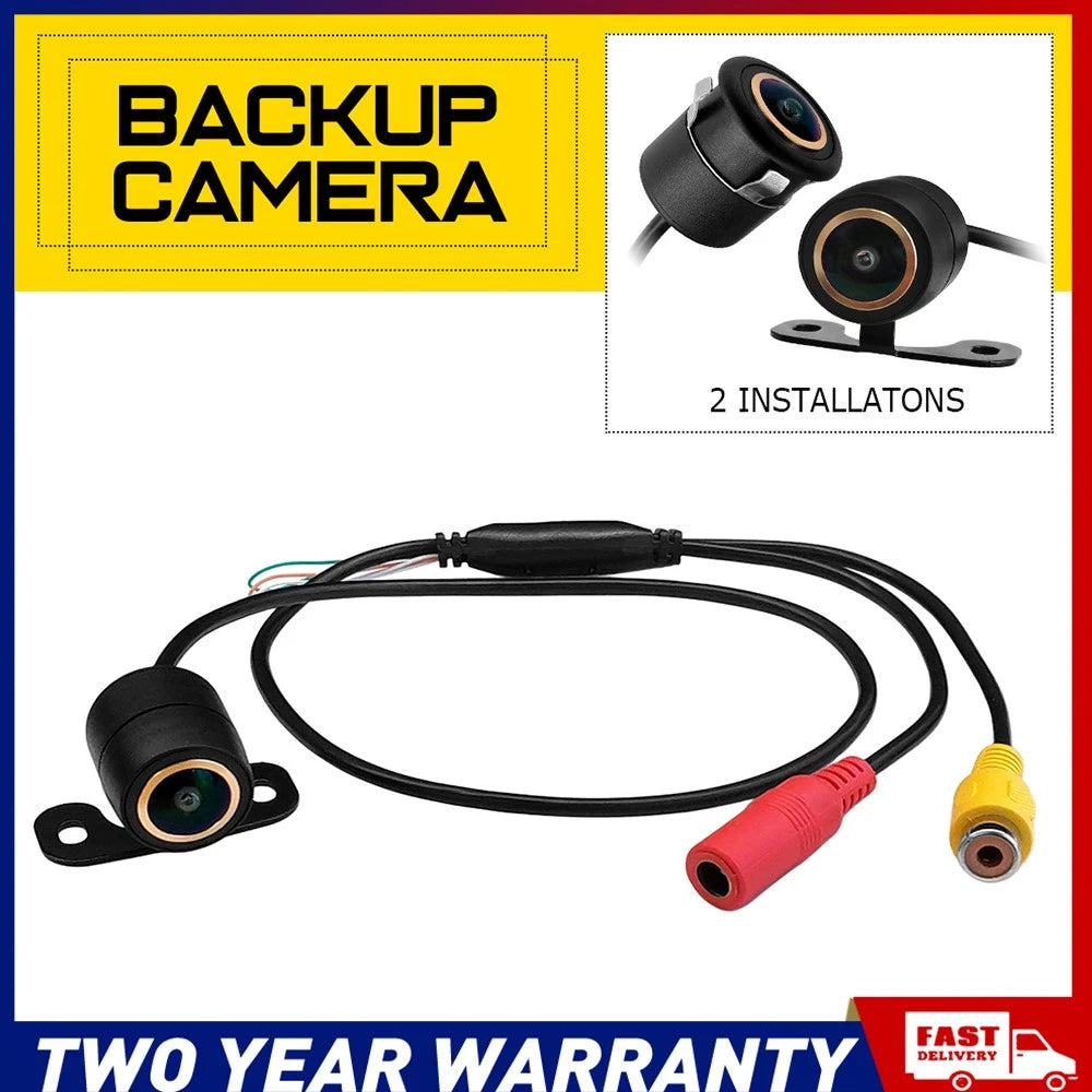 170° Rear/Side/Front AHD 720P Backup Camera Flush Mount View Camera Reverse 12V