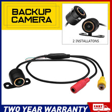 Load image into Gallery viewer, 170° Rear/Side/Front AHD 720P Backup Camera Flush Mount View Camera Reverse 12V