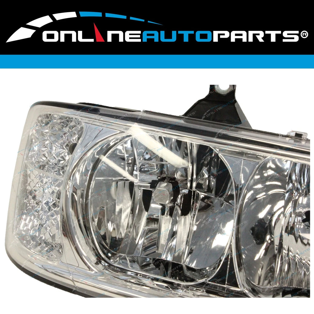 RH Clear/Chrome Halogen HeadLight RH for Fiat Ducato Gen 2 2002~2007 Right RHS
