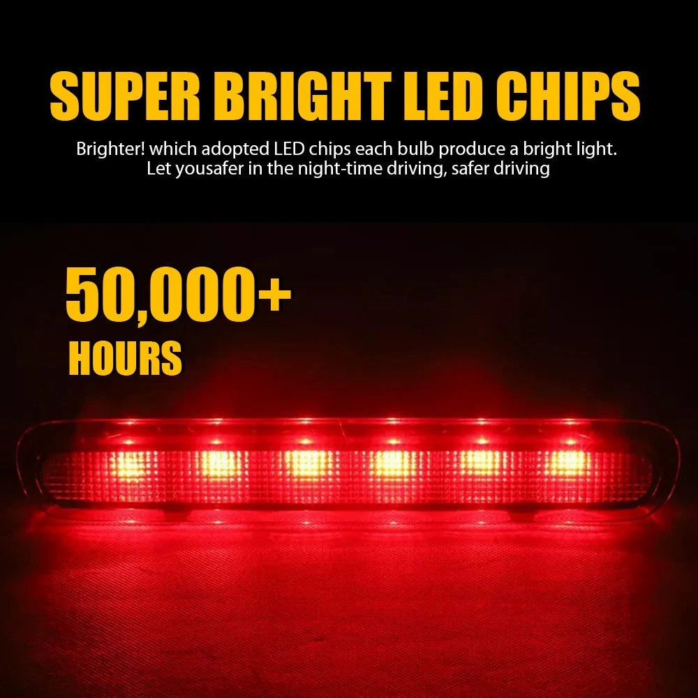 Smoked Rear LED Tail Light Tailgate Third Brake Lamp For HILUX Vigo 2005-2014