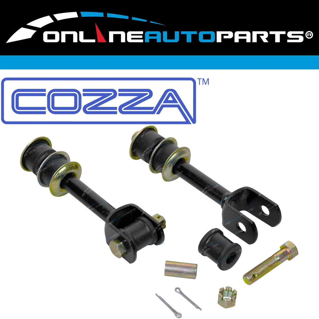 2 Rear Stabiliser Sway Bar Link Pin + Bush Kit for Landcruiser 80 + 105 Series