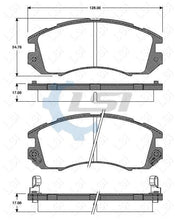 Load image into Gallery viewer, Front Brake Pads and Rotors Set for Subaru OUTBACK 2.5L BG9 1996 - 97