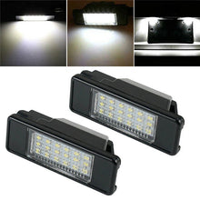 Load image into Gallery viewer, 2x LED License Number Plate Light Lamps for Citroen C2 C3 C5 C6 DS3 for Peugeot