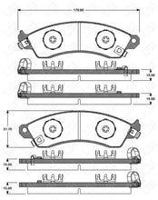 Load image into Gallery viewer, FULL SET Front and Rear Brake Rotors and Brake Pads for COMMODORE VP 88-91