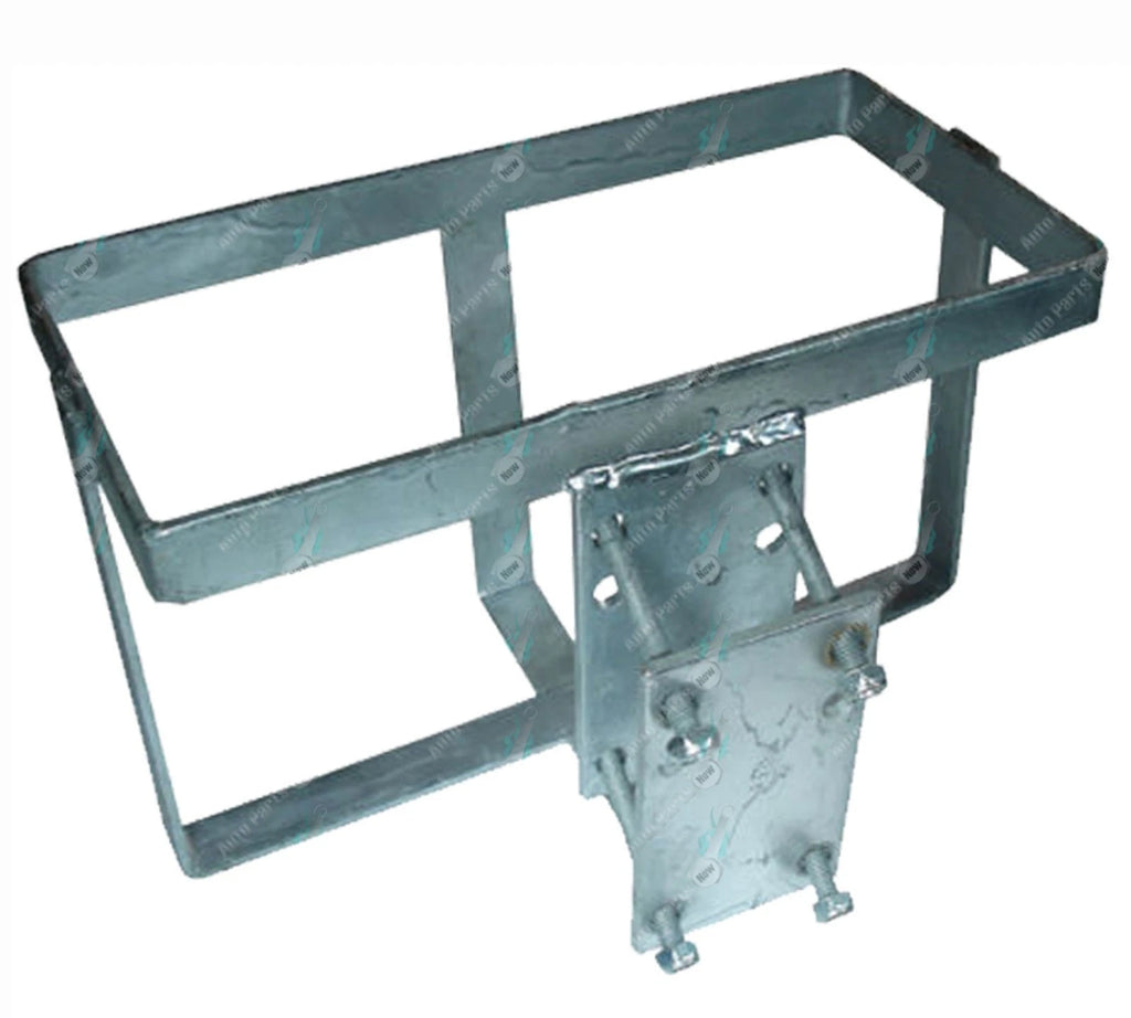 GALVANISED Jerry Can Holder Bolt-On Offroad Camping Trailer Caravan Camper
