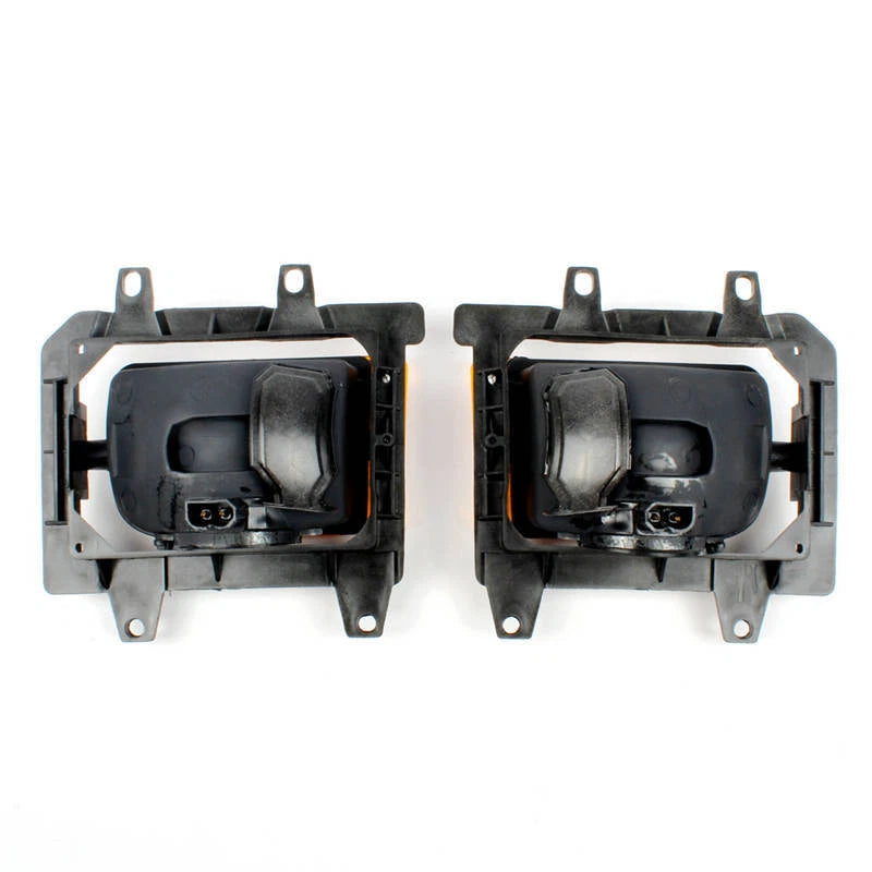2x Front Bumper Yellow Lens Fog Light Housing no Bulbs for BMW E30 1985-1993 ST