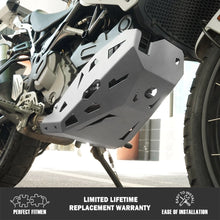 Load image into Gallery viewer, Silver Metal Skid Plate Engine Guard For Ducati Desert X 2022-2023 ST