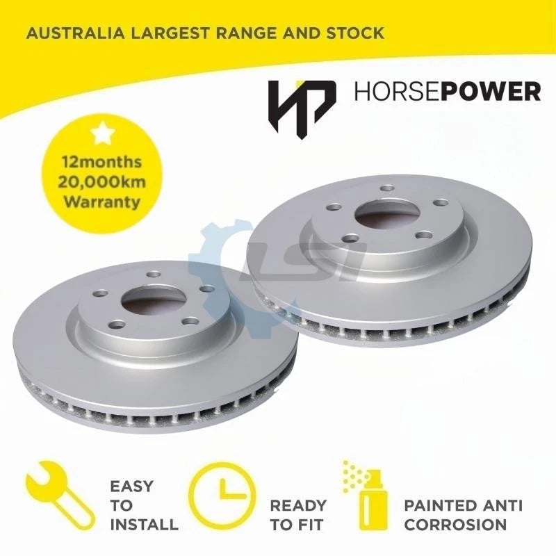 Front Brake Disc Rotors for Holden COMMODORE VE VF V6 2006-2017 298mm