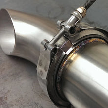 Load image into Gallery viewer, 3" Inch 76mm V-Band Vband Clamp Stainless Steel Flange Turbo Exhaust Downpipe AU