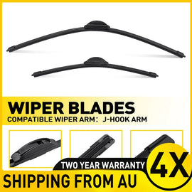 Wiper Blades for Mitsubishi Outlander ZJ ZK ZL 2012 - 2021 Front 4x 26