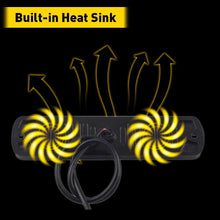 Load image into Gallery viewer, 8Pcs 12V LED Strobe Emergency Light Car Trcuk Warning Flashing Roof Grille Lamps