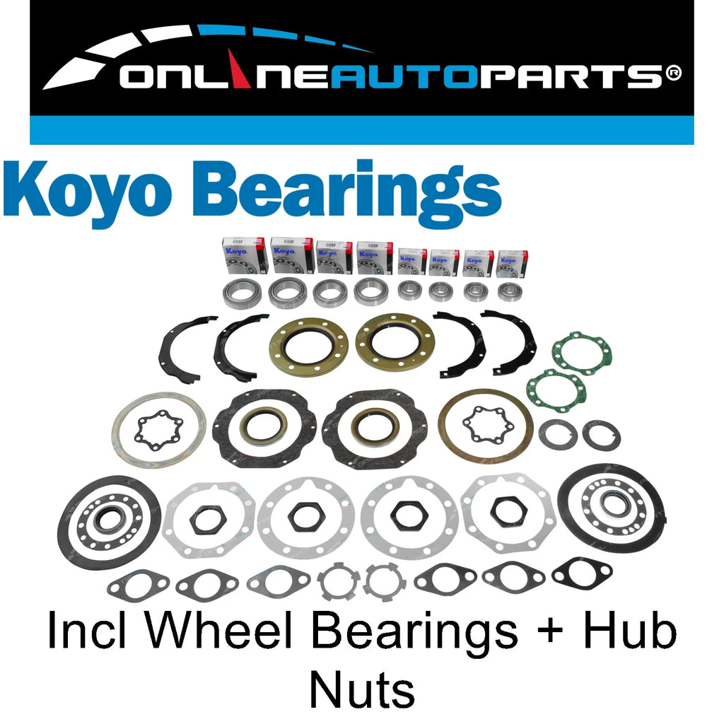 Landcruiser 80 Series Swivel Hub Wheel Bearing Hub Seal Knuckle Kit for Toyota