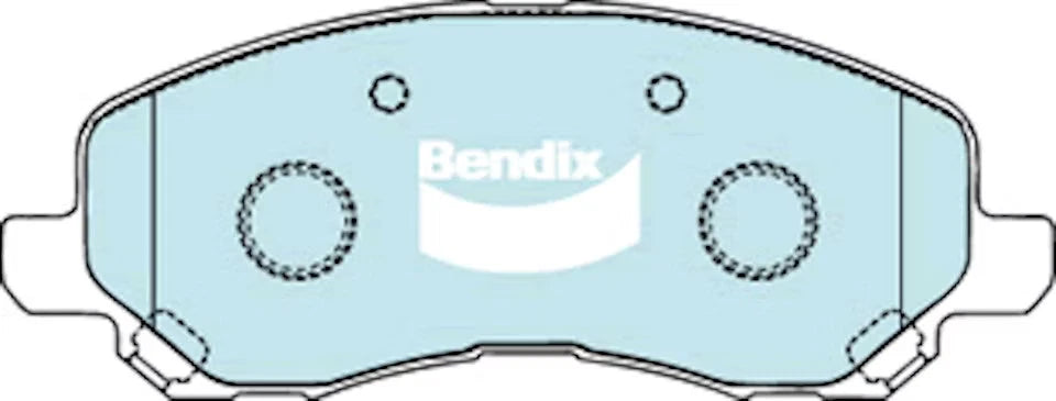 Front Bendix GCT Brake Pads For Mitsubishi ASX XA XB XC XD, Lancer CJ CF, Jeep C