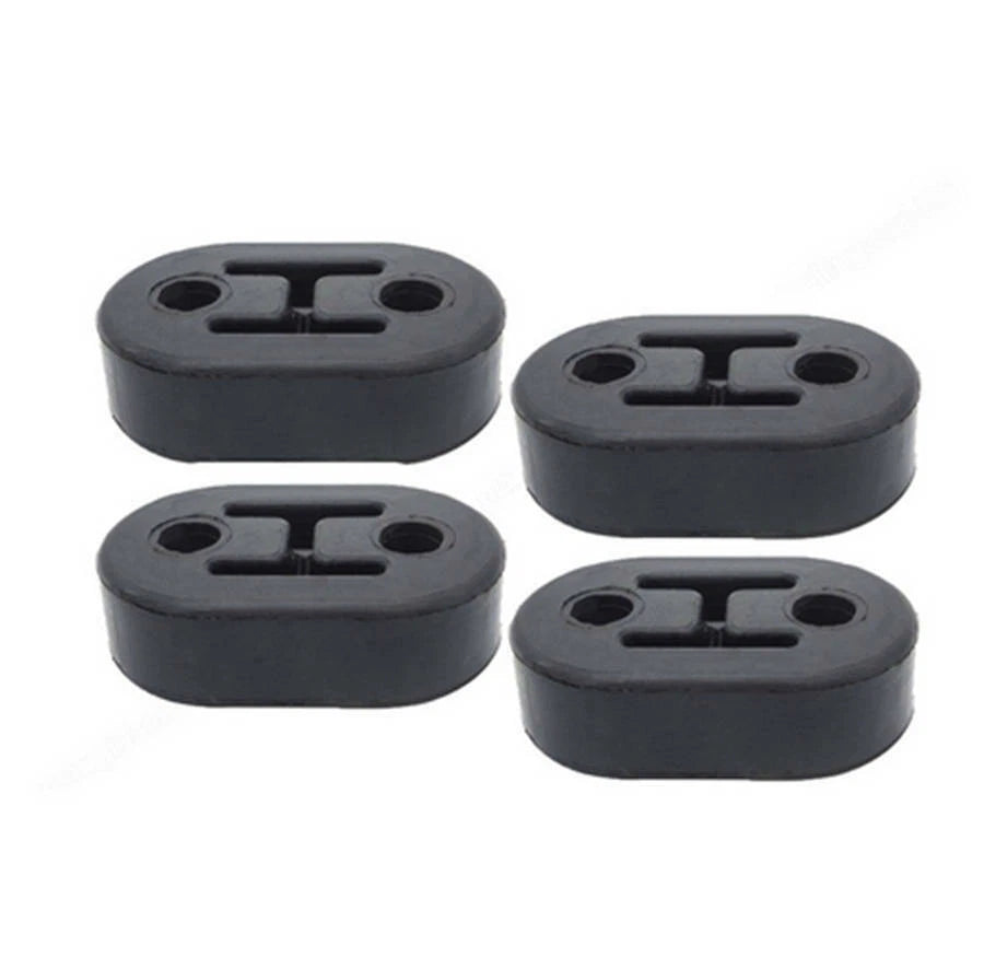 4PCS Exhaust Mount Repair Hanger Bracket Heavy Duty Rubber Replacement Universal