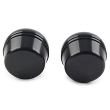 Load image into Gallery viewer, Front Axle Cap Nut Covers Fit For Harley Softail Dyna Touring Street Glide Black