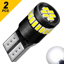 Load image into Gallery viewer, 2X T10 LED CANBUS 12V 3014 W5W WHITE COOL CAR TAIL SIDE LIGHTS TURN PARK BULB