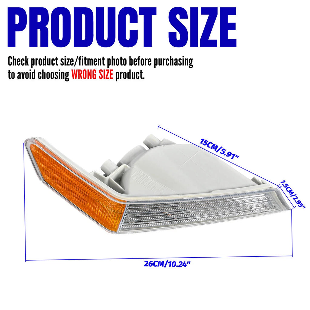 Front Left+Right Parking Turn Signal Indicator Lamp For Jeep Patriot 2007-16 ST