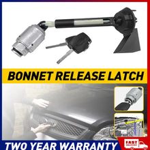 Load image into Gallery viewer, 2 Keys Bonnet Release Lock Latch Set Repair Kit For 04-12 Ford Focus MK2 1343577