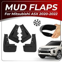 Load image into Gallery viewer, 4x Splash Guards Mud Flaps Fender Mudguard Cover For Mitsubishi ASX 2020-2022 ST