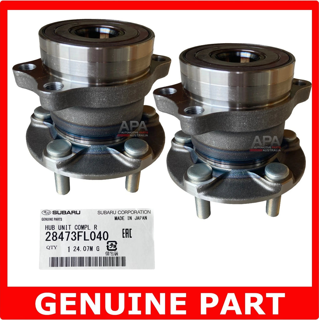 GENUINE Subaru Impreza Forester XV 2011-On Rear Wheel Bearing Hub x2