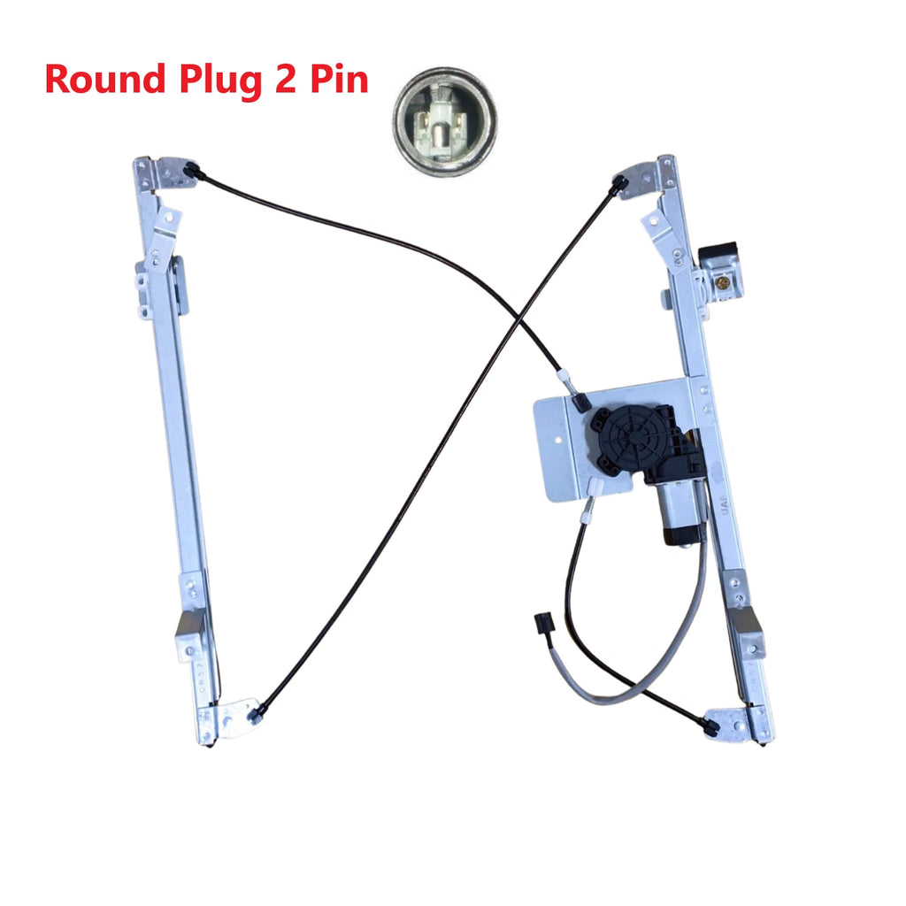 Front Left Window Regulator W/ Motor 2 Pins For Peugeot Expert, Fiat Scudo 07-15