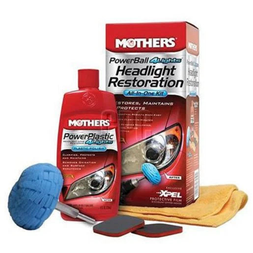 Mothers Powerball Nu Lens Headlight Renewal Kit 687251