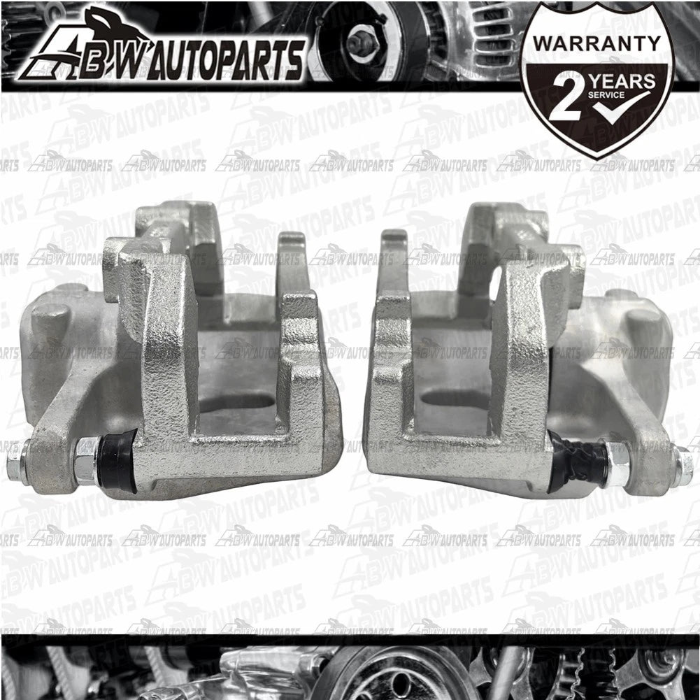 Pair Rear Brake Caliper For Ford Territory SX SY SZ Falcon BA BF FG 328mm Rotors