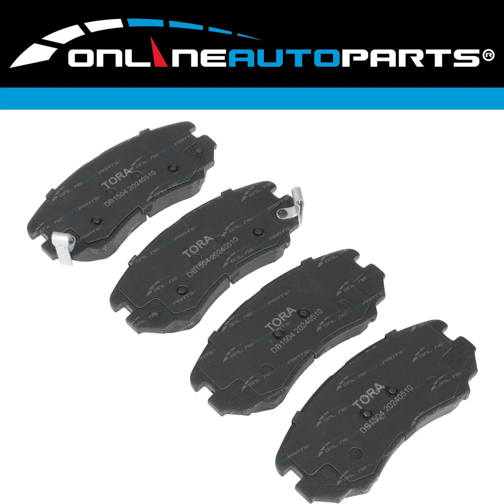 Front Disc Brake Pads Set for Hyundai Tucson JM 2.7L G6BA 2.0L G4GC 2004~2010