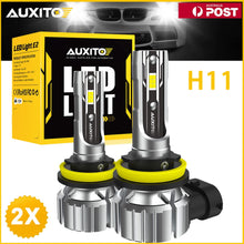 Load image into Gallery viewer, AUXITO H11 H8 LED Headlight Kit Globes High Low Beam Bulb 24000LM 3000K White AU
