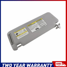 Load image into Gallery viewer, 1x Grey Right Driver Sun Visor For Toyota Prado TRJ120 RZJ120 KZJ120 KDJ/GRJ120