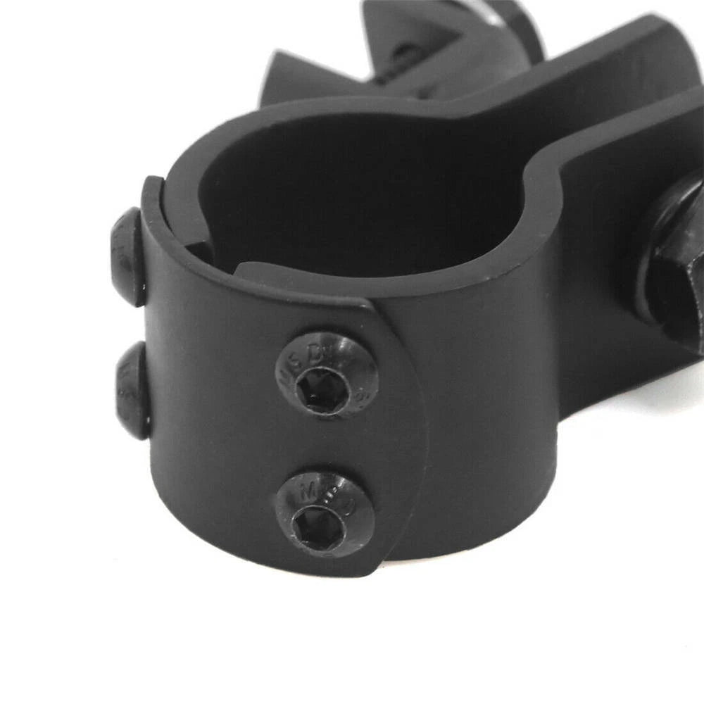 Foot Peg Mount Clamps 1" ~ 1-1/4" Highway Engine Crash Bar For Electra Glide ST