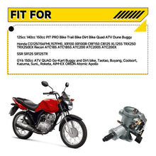 Load image into Gallery viewer, PZ26mm Carburetor Carby Air filter 125CC 140CC 150CC DIRT PIT BIKE For Thumpstar